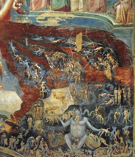 Last Judgment (detail 10) 1306 Oil Painting by Giotto Di Bondone