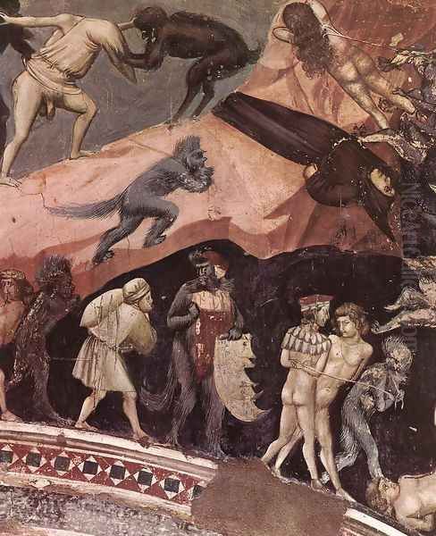 Last Judgment (detail 16) 1306 Oil Painting by Giotto Di Bondone