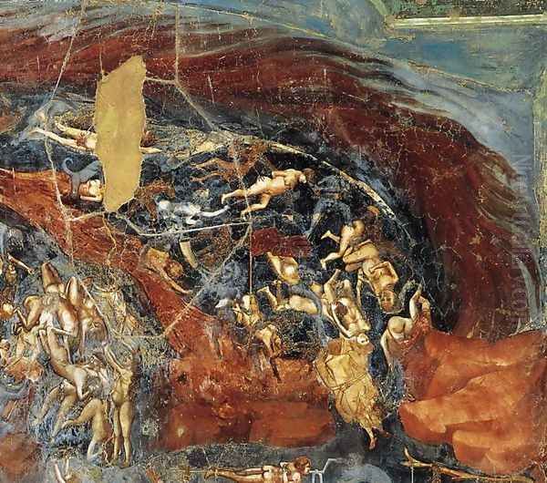 Last Judgment (detail 12) 1306 Oil Painting by Giotto Di Bondone