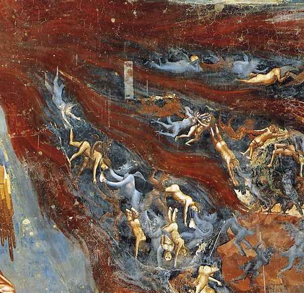 Last Judgment (detail 11) 1306 Oil Painting by Giotto Di Bondone