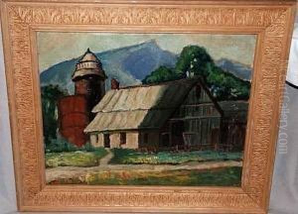 The Old Barn Oil Painting by Dodge Macknight