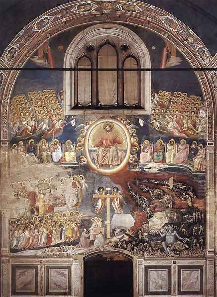 Last Judgment 1306 Oil Painting by Giotto Di Bondone