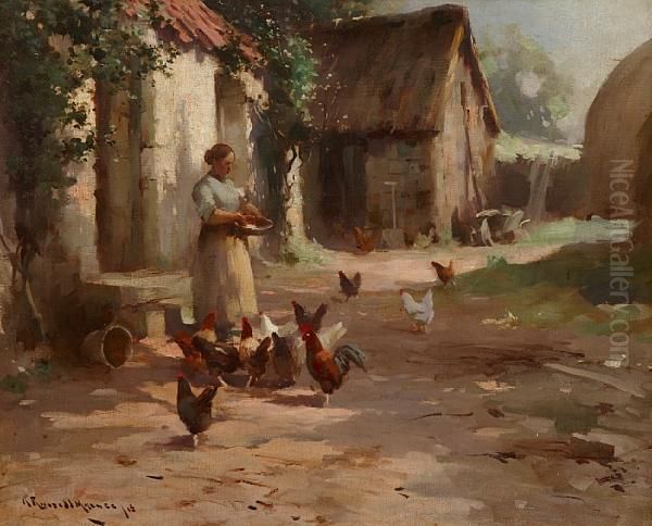 Feeding Time by Robert Russell Macnee