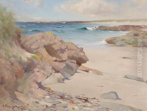 Tiree Oil Painting by Robert Russell Macnee