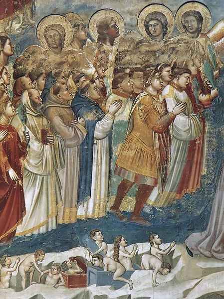 Last Judgment (detail 7) 1306 Oil Painting by Giotto Di Bondone