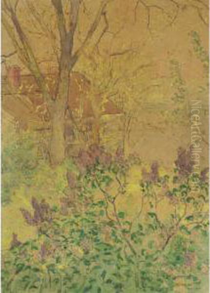 House In The Woods by Elmer Livingston Macrae