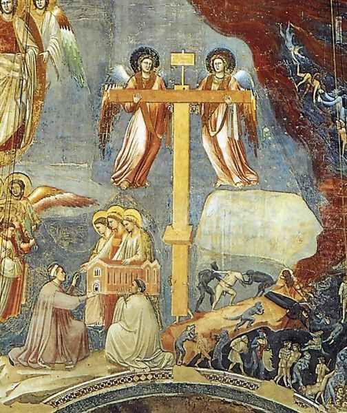 Last Judgment (detail 9) 1306 Oil Painting by Giotto Di Bondone