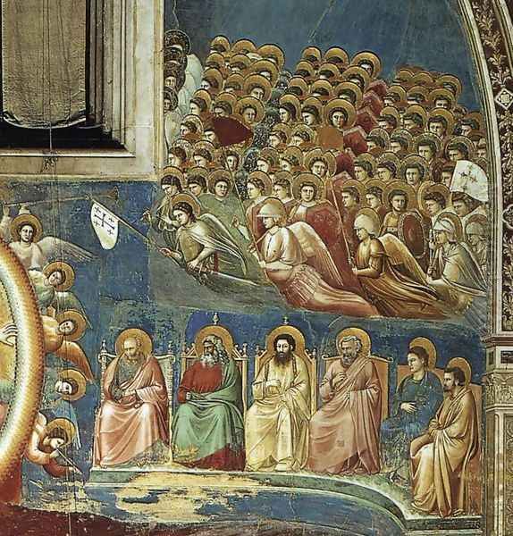 Last Judgment (detail 3) 1306 Oil Painting by Giotto Di Bondone