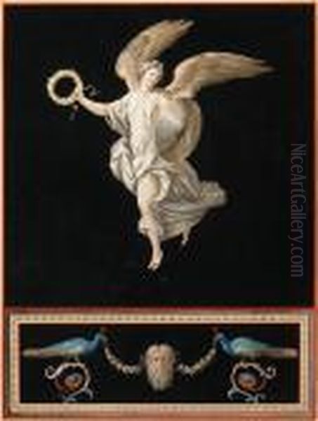 Allegory Of Victory Oil Painting by Michaelangelo Maestri