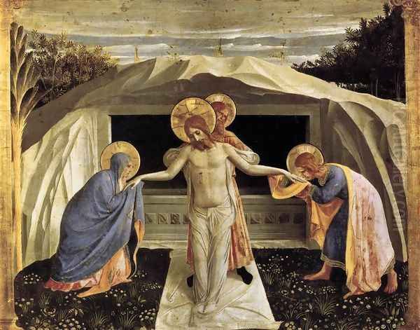 Entombment Oil Painting by Giotto Di Bondone