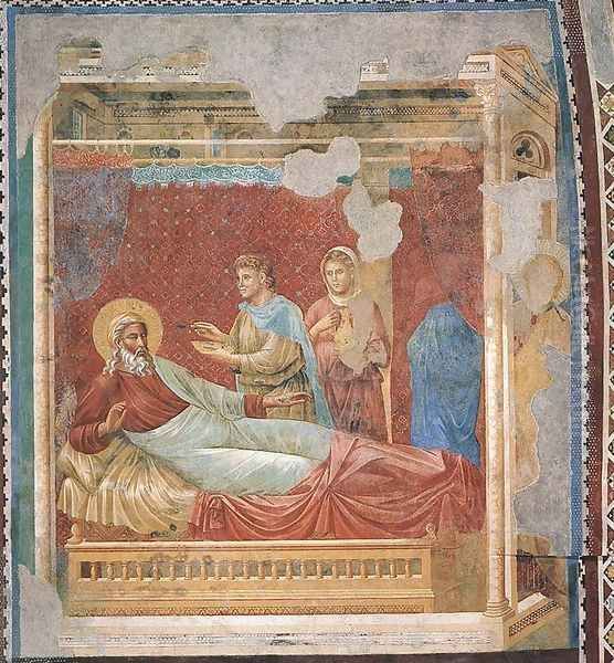 Scenes from the Old Testament 2 Oil Painting by Giotto Di Bondone