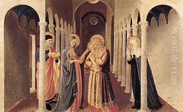 The Presentation of Christ in the Temple Oil Painting by Giotto Di Bondone