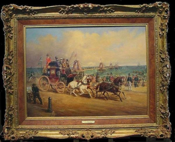 The Arrival Of The Royal Mail, Brighton by John Charles Maggs