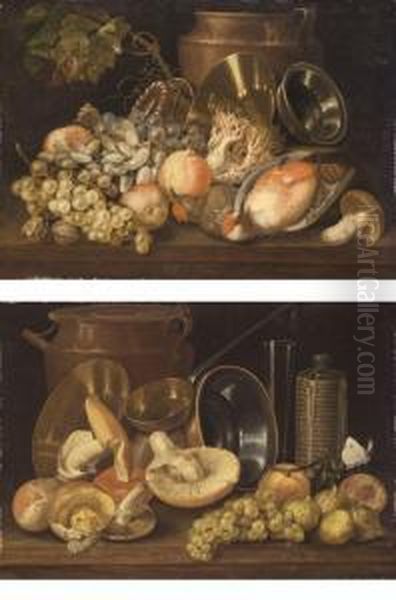 Still Life Oil Painting by Carlo Magini