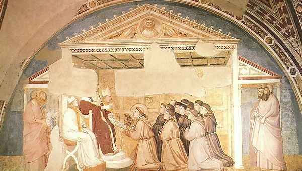 Life of Saint Francis 2 Oil Painting by Giotto Di Bondone