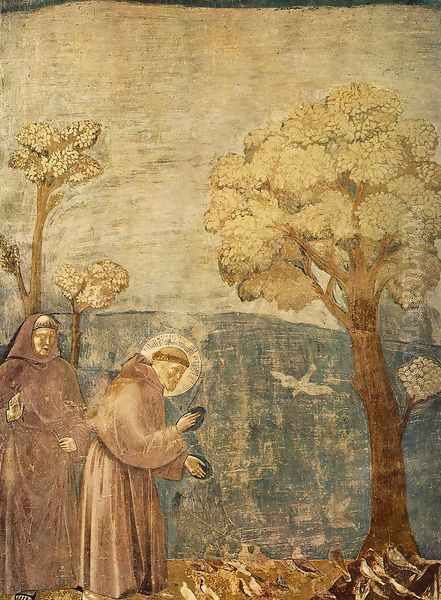 Legend of St Francis Oil Painting by Giotto Di Bondone