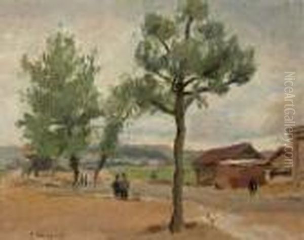  Avenue De La Porte De Sevres, Mai 37  Oil Painting by Richard Maguet