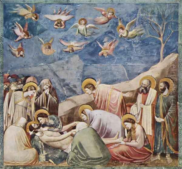 Scrovegni 36 Oil Painting by Giotto Di Bondone