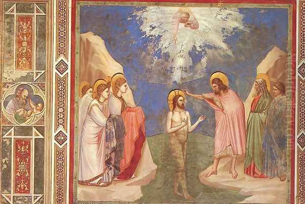 Scrovegni 24 Oil Painting by Giotto Di Bondone