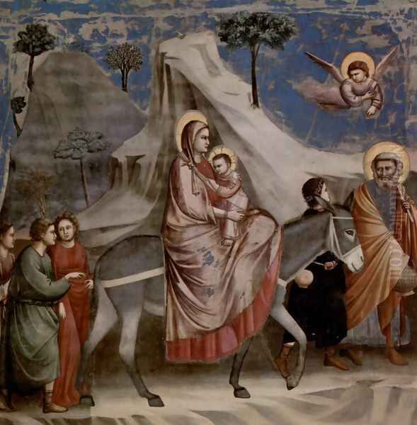 Scrovegni 21 Oil Painting by Giotto Di Bondone