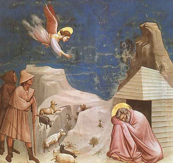 Scrovegni 5 Oil Painting by Giotto Di Bondone