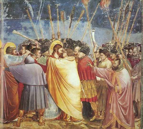 Scrovegni 32 Oil Painting by Giotto Di Bondone