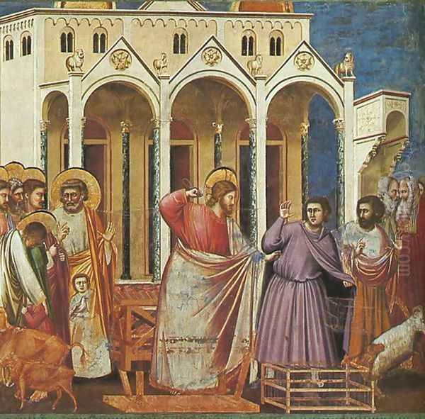 Scrovegni 28 Oil Painting by Giotto Di Bondone