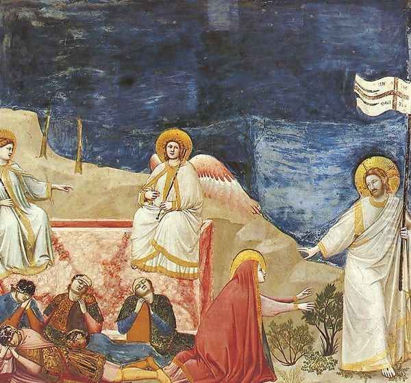 Scrovegni 37 Oil Painting by Giotto Di Bondone