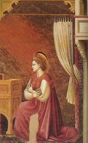 Scrovegni 16 Oil Painting by Giotto Di Bondone