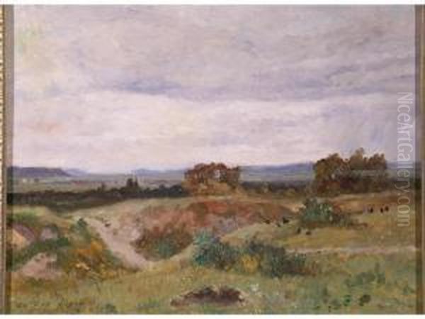 Paysage Oil Painting by Gustave Maincent