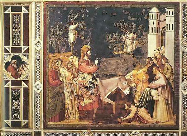 Scrovegni 27 Oil Painting by Giotto Di Bondone