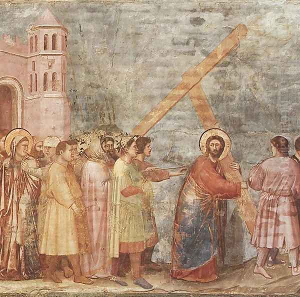 Scrovegni 35 Oil Painting by Giotto Di Bondone