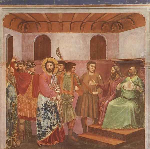 Scrovegni 33 Oil Painting by Giotto Di Bondone