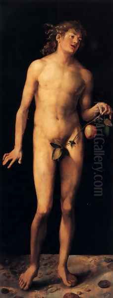 Adam Oil Painting by Albrecht Durer