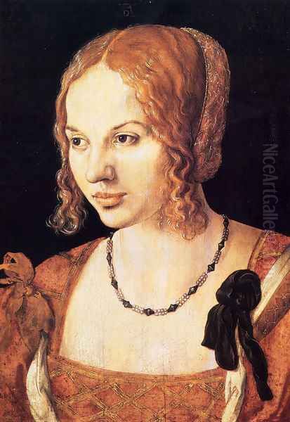 Venezianische junge Frau (or The Young Woman) Oil Painting by Albrecht Durer