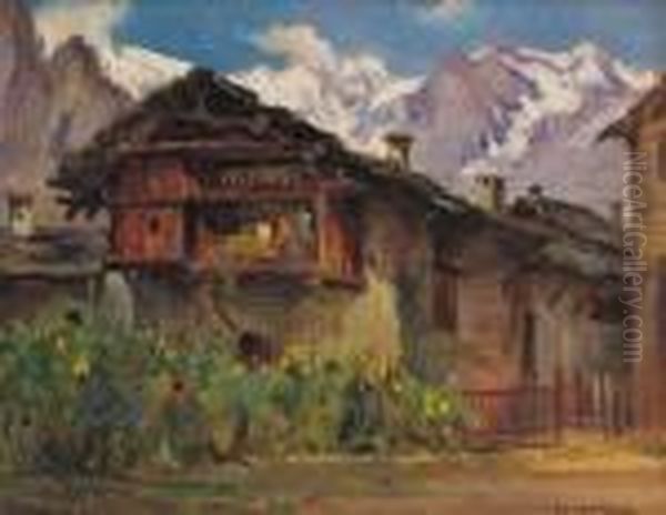 Baite Oil Painting by Angelo Malinverni