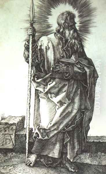 Apostle Oil Painting by Albrecht Durer