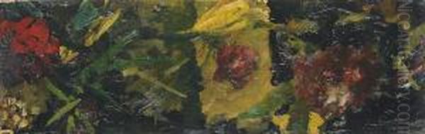 Fiori Oil Painting by Ugo Manaresi