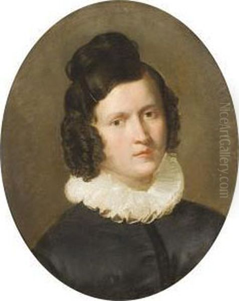 Ritratto Di Donna Oil Painting by Francesco, Lord Mancini