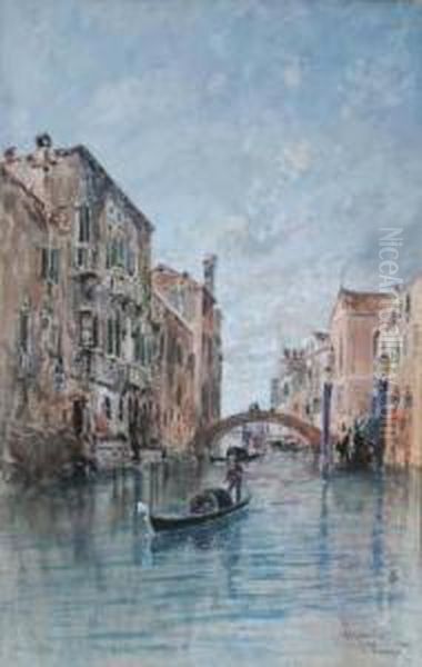 Venezia Oil Painting by Francesco, Lord Mancini