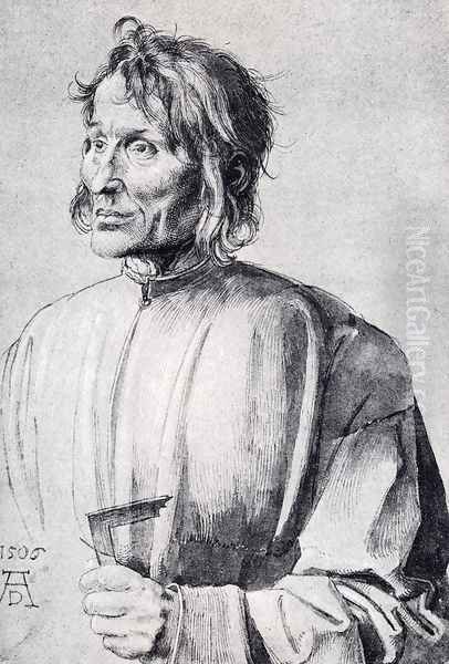 The Architect Hieronymus Of Augsburg Oil Painting by Albrecht Durer