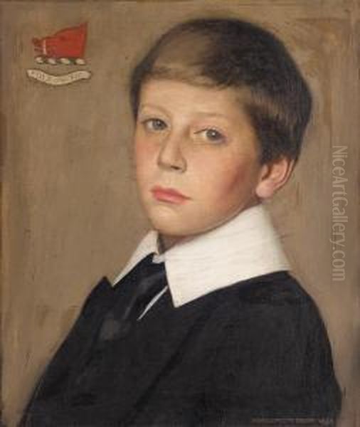 Eton Boy Oil Painting by Harrington Mann