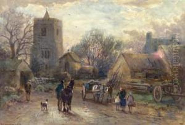 Cumbria Oil Painting by William Manners