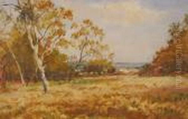 Rural Landscape Oil Painting by William Manners