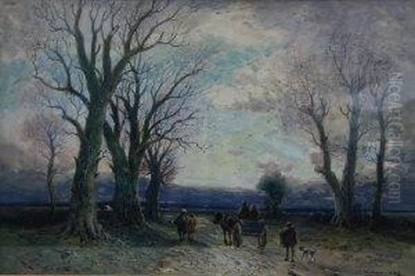 Sherwood, Nottingham Oil Painting by William Manners