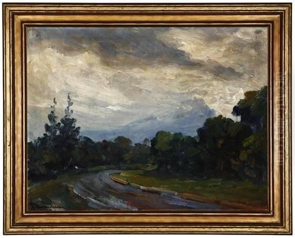 Storm Clouds Oil Painting by Jean Mannheim