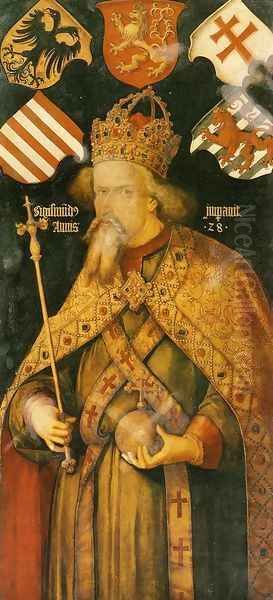 Emperor Sigismund Oil Painting by Albrecht Durer