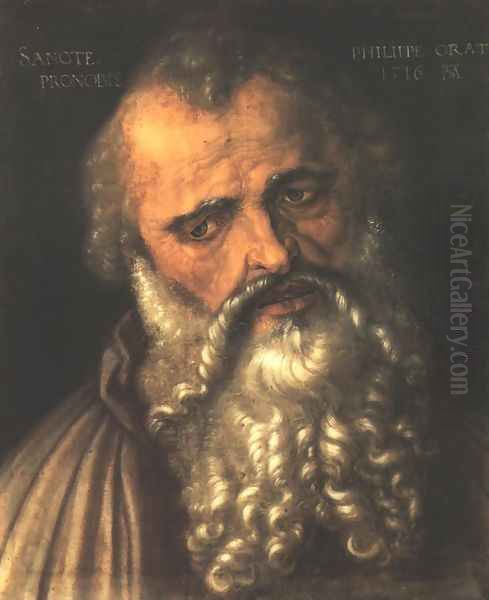 St Philip Oil Painting by Albrecht Durer