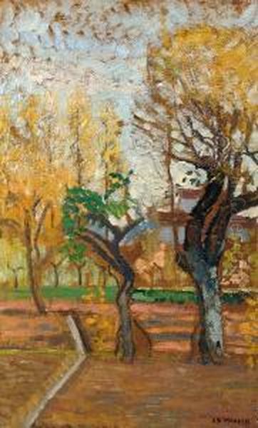 A View In Hampstead Oil Painting by James Bolivar Manson