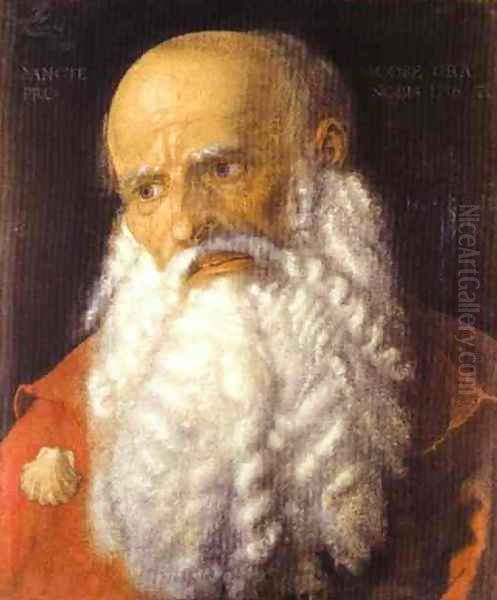 Saint James the Apostle Oil Painting by Albrecht Durer